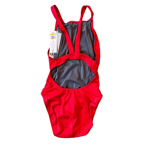 Speedo Swim Speedo Aquablade Recordbreaker Tech Suit Swimsuit Usa Red Womens Size 44 Poshmark